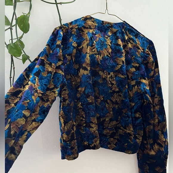 90s velvet top - Picture 5 of 5